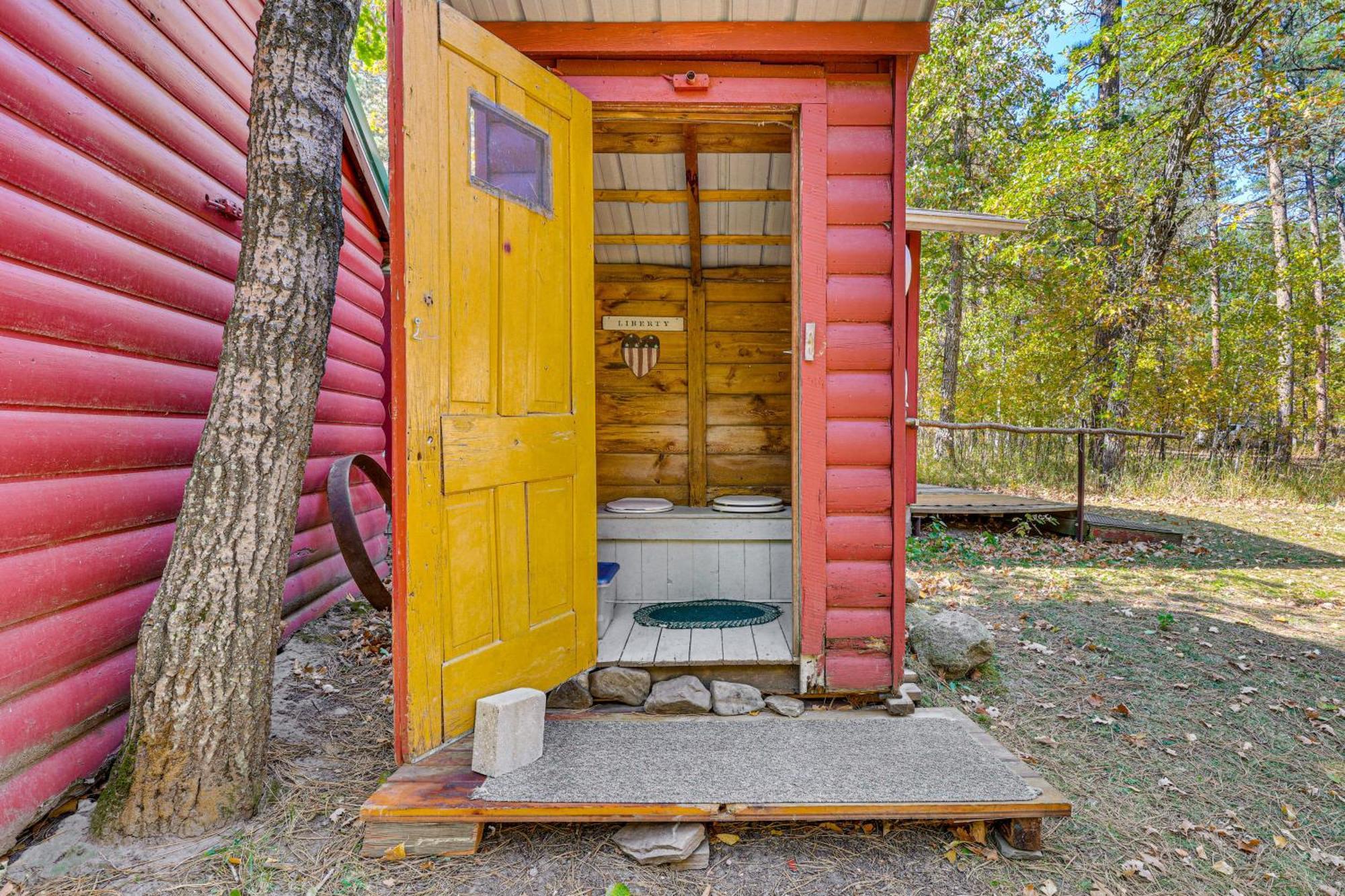 Historic Keystone Cabin Near Mount Rushmore! Ngoại thất bức ảnh