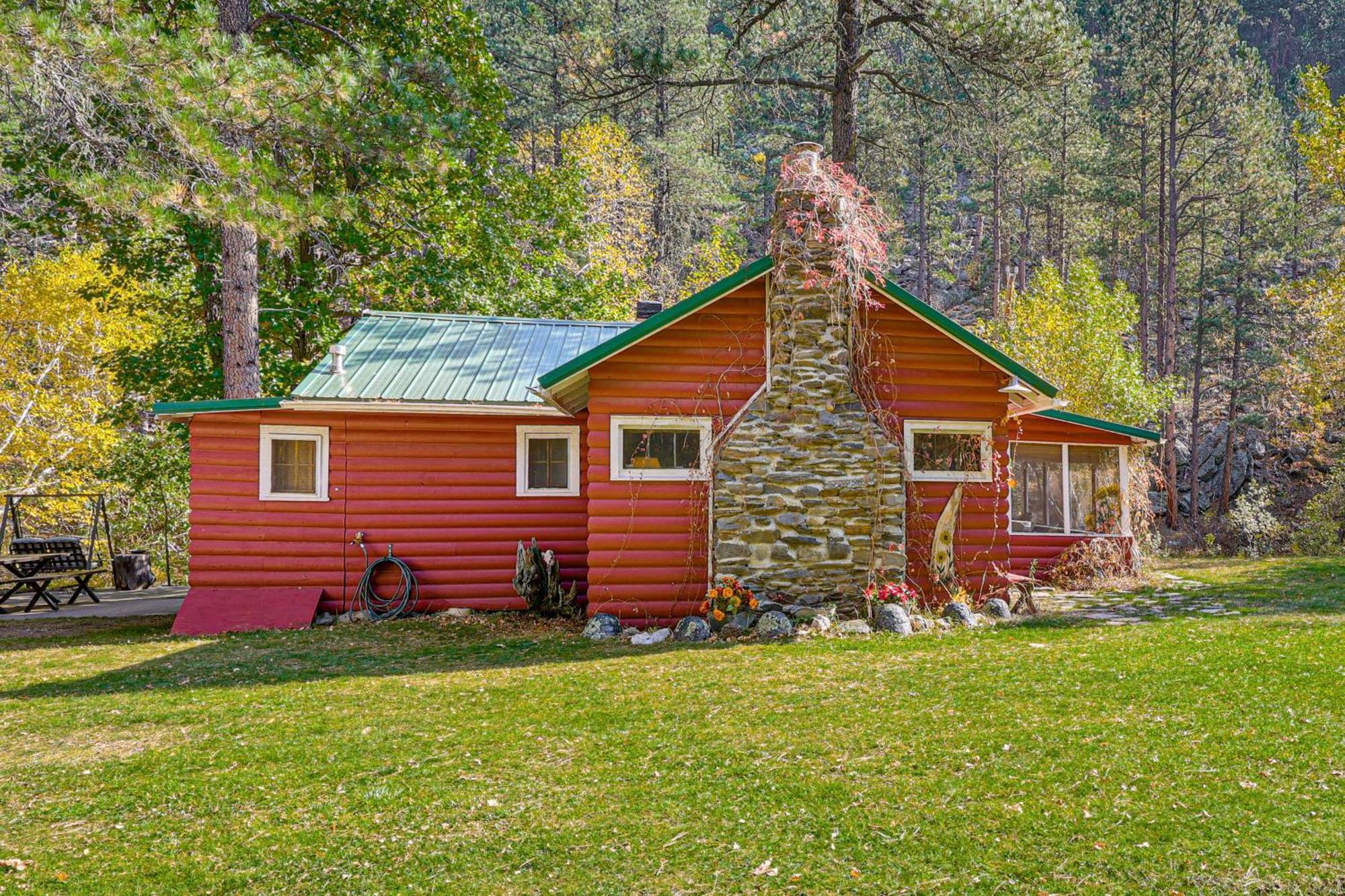Historic Keystone Cabin Near Mount Rushmore! Ngoại thất bức ảnh