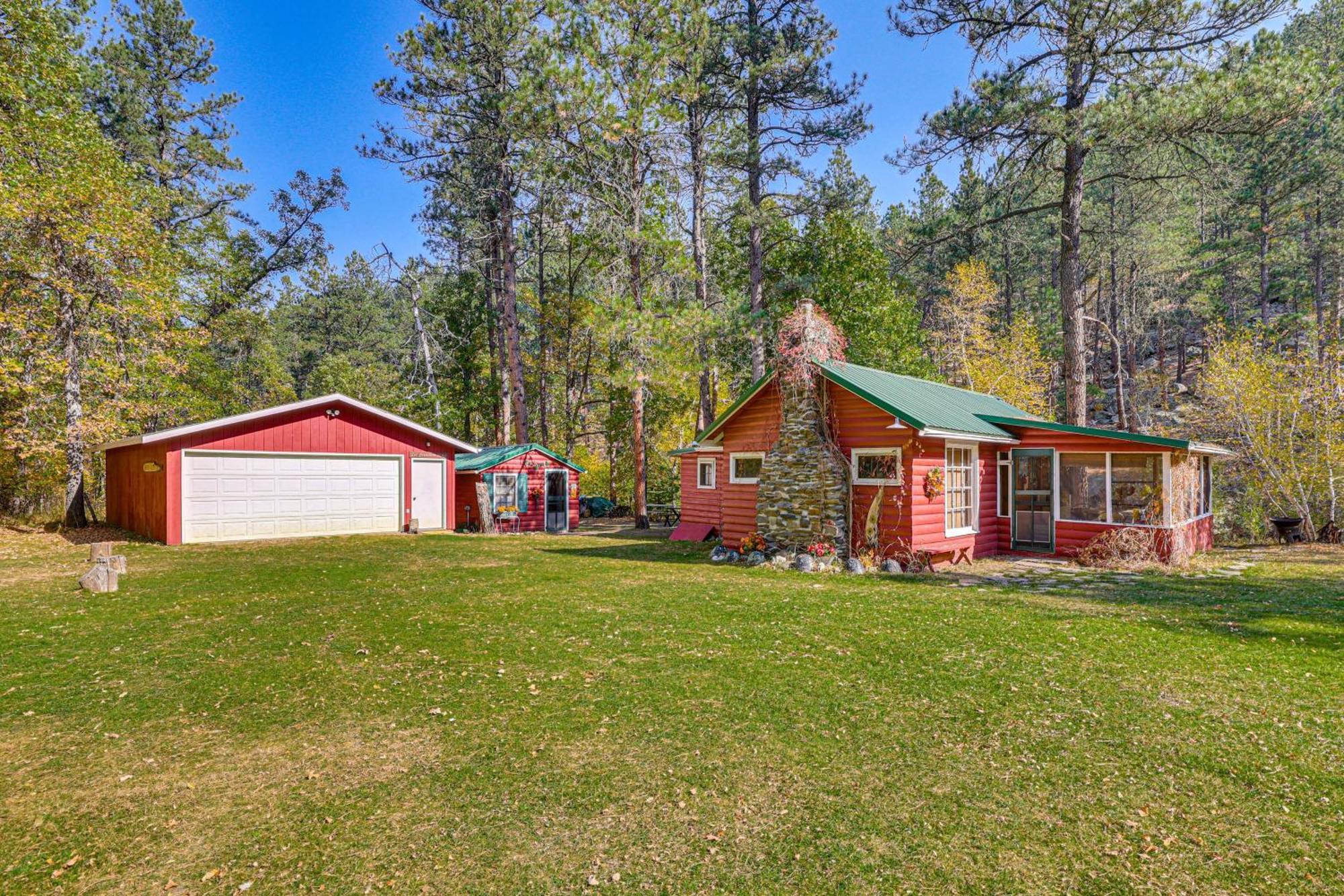 Historic Keystone Cabin Near Mount Rushmore! Ngoại thất bức ảnh