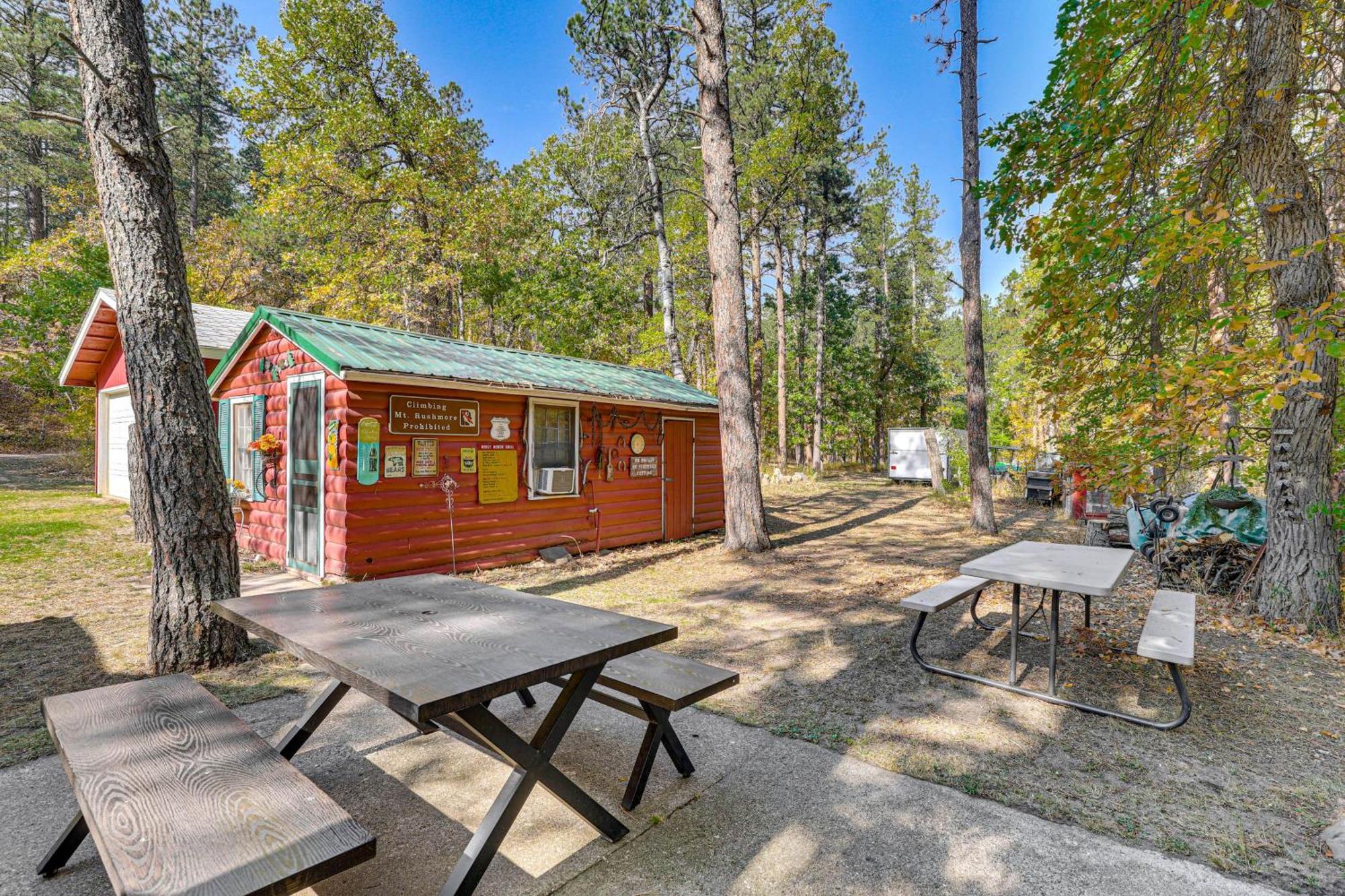 Historic Keystone Cabin Near Mount Rushmore! Ngoại thất bức ảnh