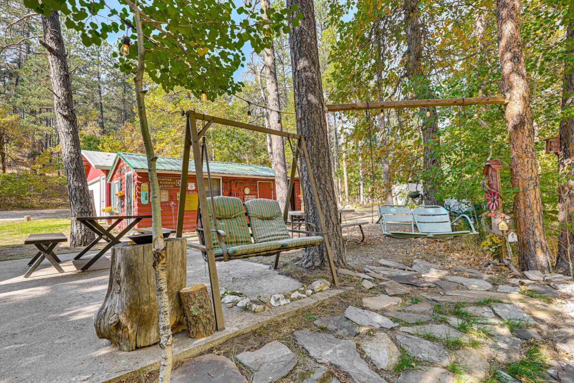 Historic Keystone Cabin Near Mount Rushmore! Ngoại thất bức ảnh